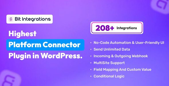 bit integrations pro 2 6 2 automation plugin for wordpress 6916376574824