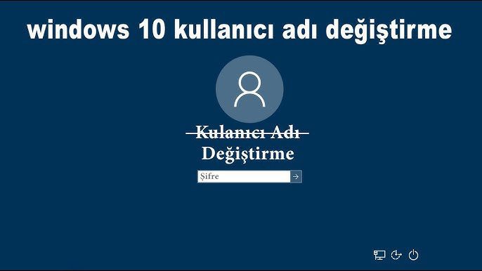 hq720 Bilgisayar Kullanıcı Adı Değiştirme, Windows 10 - 11 Bilgisayar Yönetici Hesabı Kullanıcı Adı Nasıl Değiştirilir?
