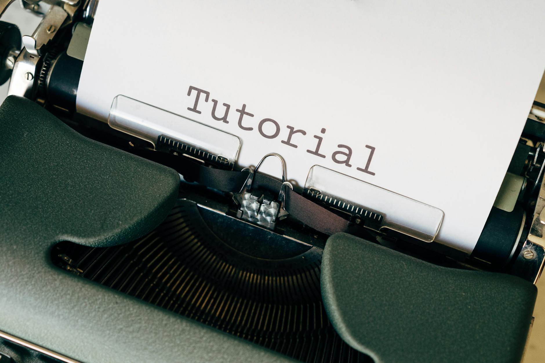 tutorial guide 4160076
