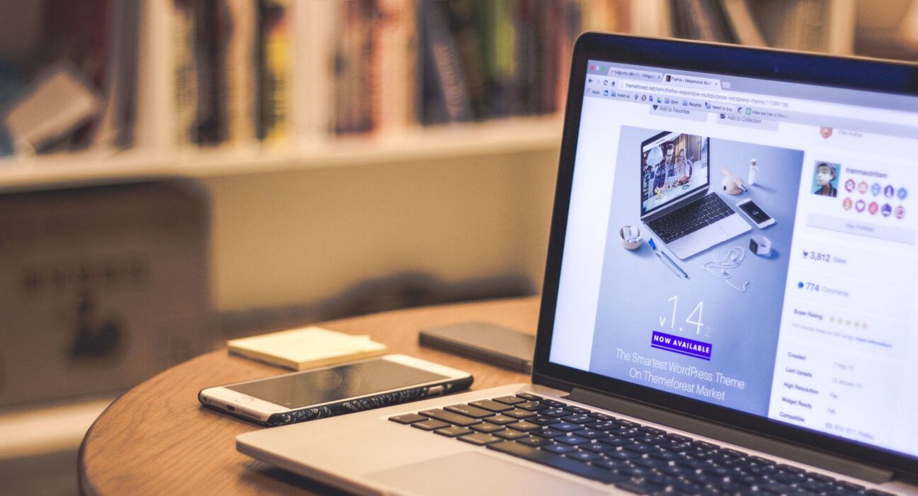 custom wordpress theme design