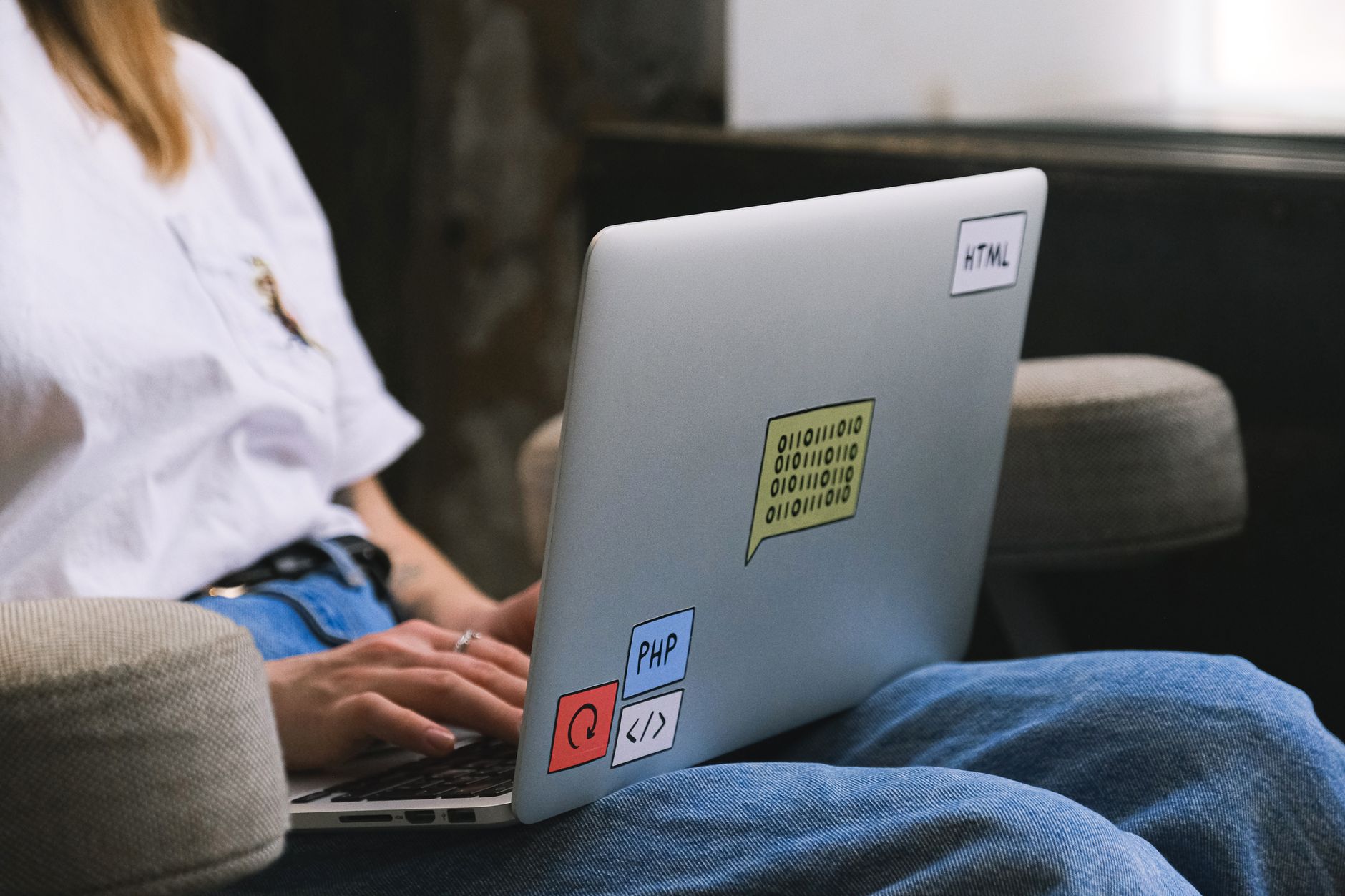 freelance developer remote work laptop