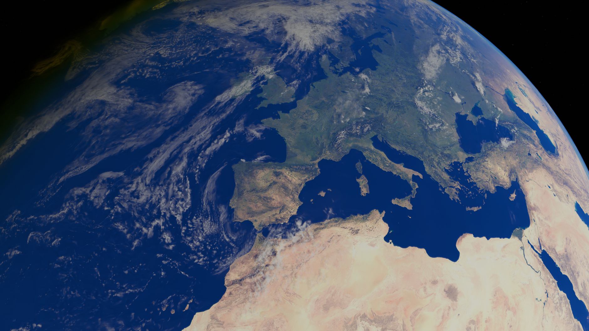 google earth satellite map
