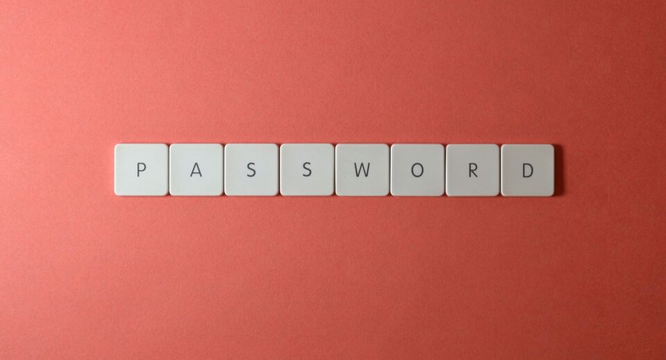 login password screen