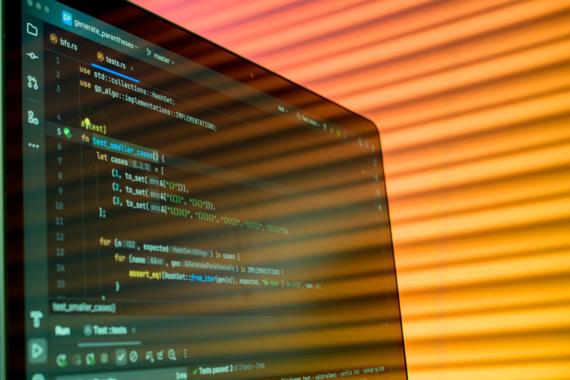 programming code developer screen