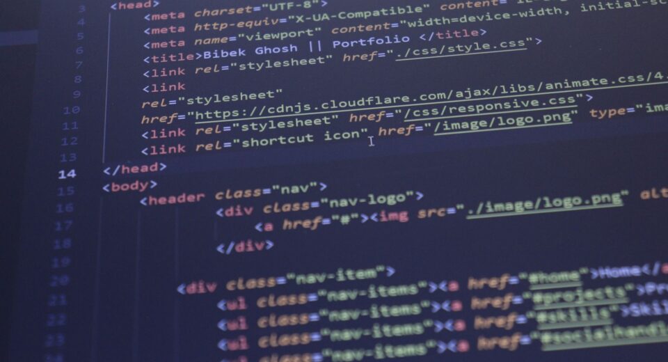 website development laptop code